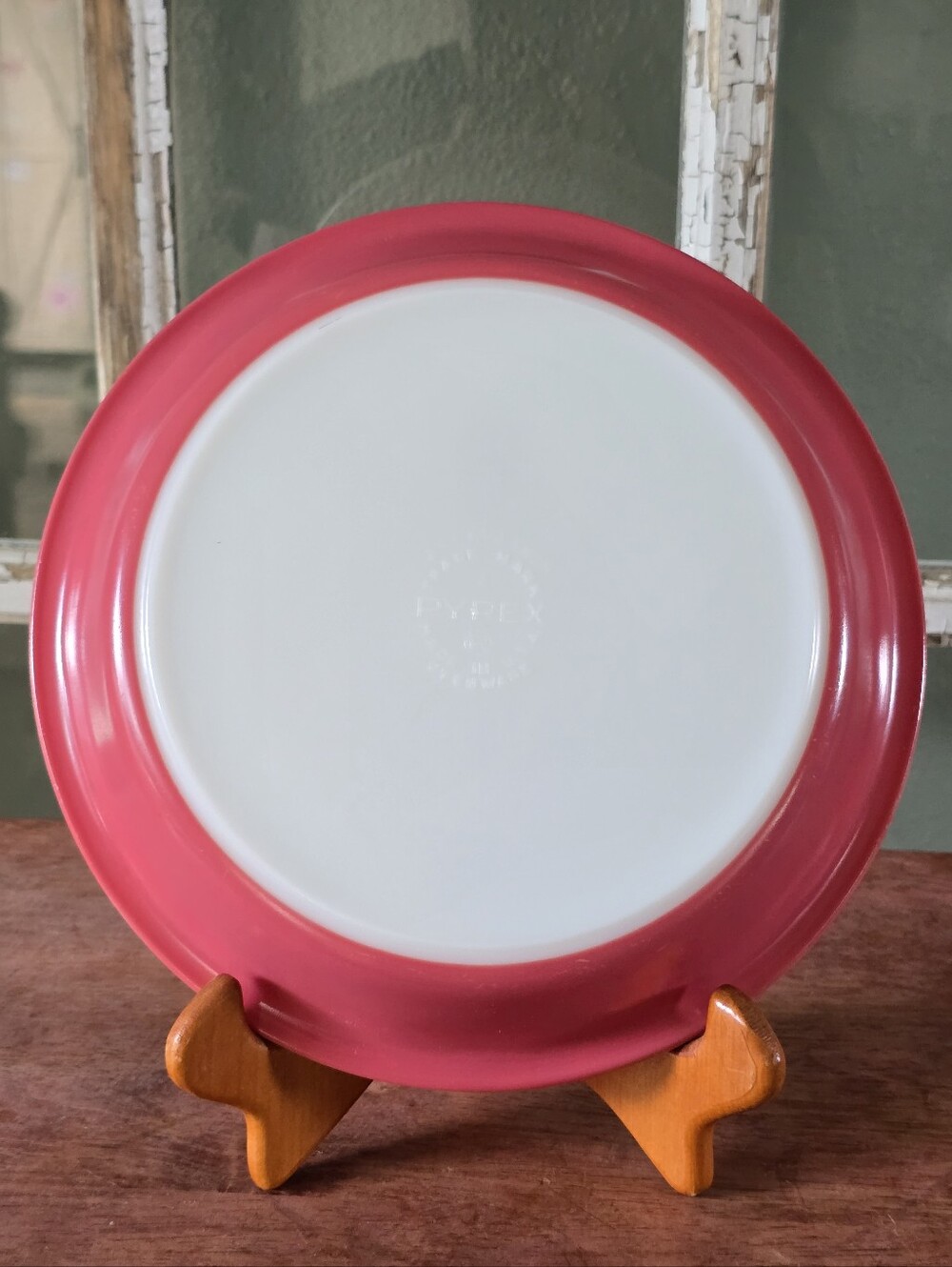 Pyrex Pie Dish Flamingo Pink